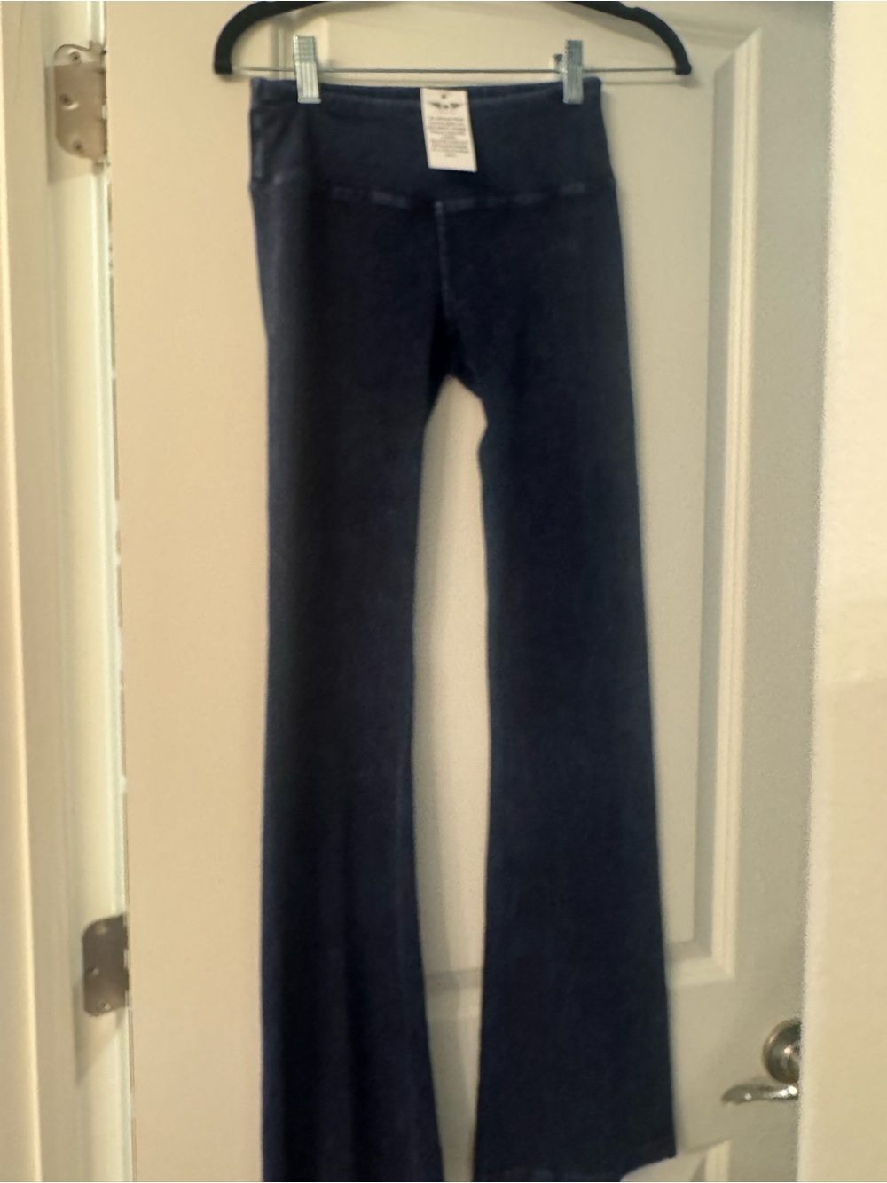 Hard Tail Dark Navy Flared Leggings